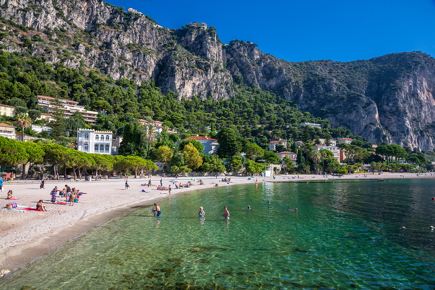 Beaulieu-sur-Mer plage de la Petite Afrique