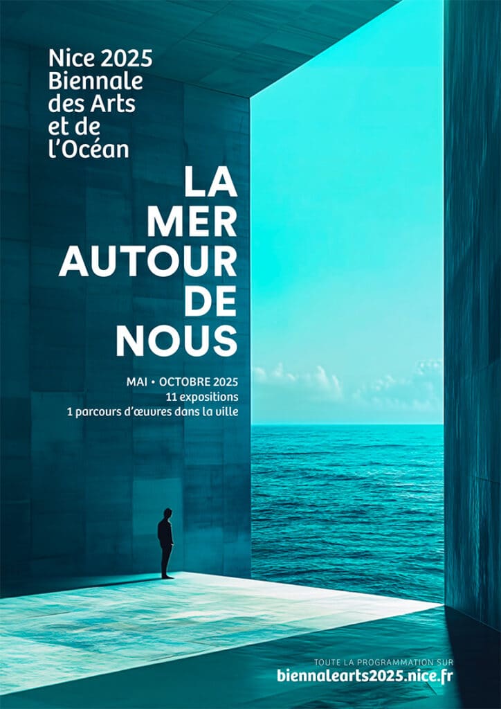 Affiche biennale des Arts et d l'Océan - Nice 2025